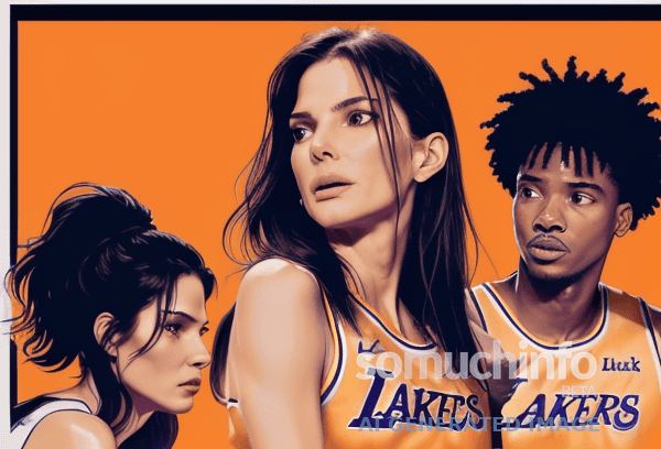 hollywood_news,sandra_bullock,nba_game,lakers_vs_pistons,los_angeles_lakers,celebrity_sighting